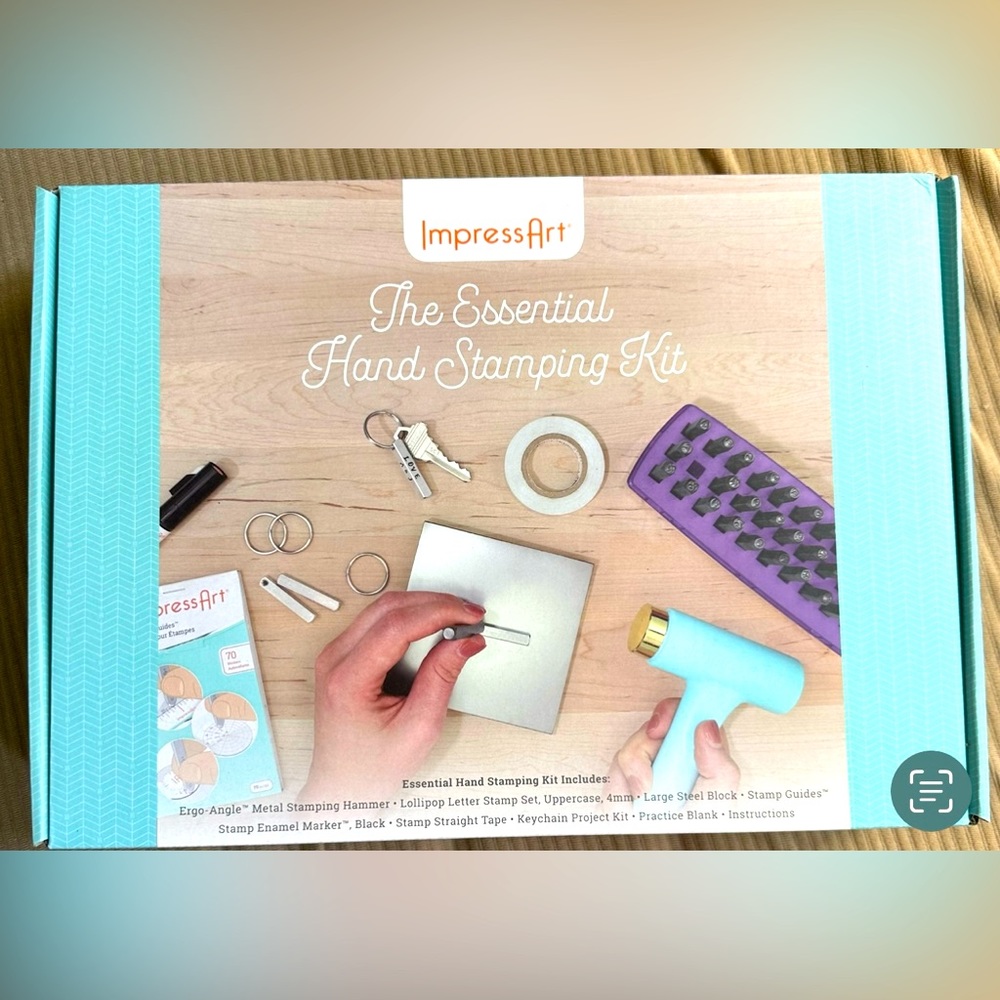 ImpressArt Essential Hand Stamping Kit EKIT2V .. NIP! still sealed